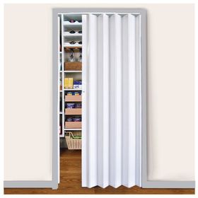 Katlanır 82x203 cm Beyaz Akordiyon Kapı