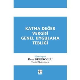 Katma Değer Vergisi Genel Uygulama Tebliği