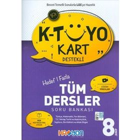 Katyon Yayınları 8. Sınıf Tüm Dersler Soru Bankası