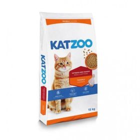 Katzoo 15 kg Tavuklu Yetişkin Kedi Maması
