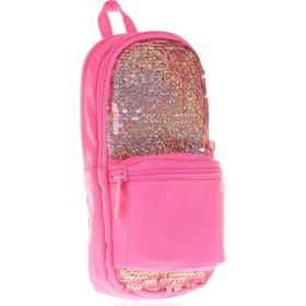 Kaukko 2479 Magical Junior Bag Pullu Pembe Kalem Çantası