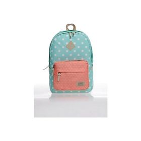 Kaukko 45022 Dots Turkuaz Kadın Sırt Çantası