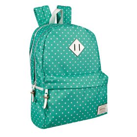 Kaukko 45022 Dots Turkuaz Kadın Sırt Çantası