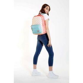 Kaukko Dots K1483 Renkli Colorful 3 Colors Sırt Çantası