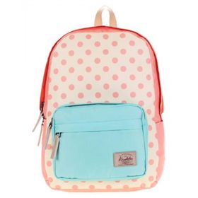 Kaukko Dots K1483 Renkli Colorful 3 Colors Sırt Çantası