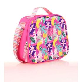 Kaukko Double Stripe Pink Beslenme Çantası