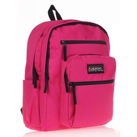 Kaukko Full Pocket Fuşya Okul Çantası