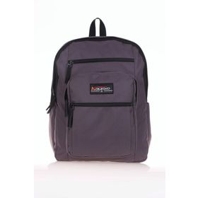 Kaukko Full Pocket Gri Okul Çantası