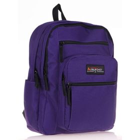 Kaukko Full Pocket Mor Okul Çantası