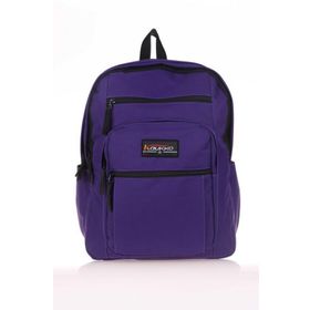 Kaukko Full Pocket Mor Okul Çantası