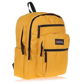 Kaukko Full Pocket Sarı Okul Çantası