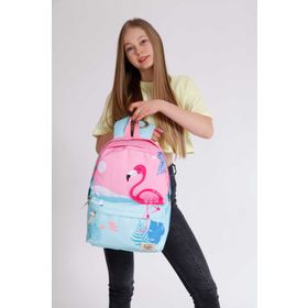 Kaukko İlkokul Büyük Boy Happy Flamingo 1396 Sırt Çantası