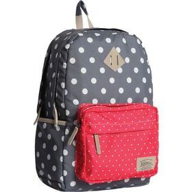 Kaukko K1023 Dots Sırt Çantası Gri