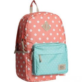 Kaukko K1024 Dots Sırt Çantası Yavruağzı