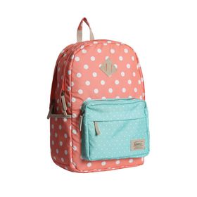 Kaukko K1024 Dots Sırt Çantası Yavruağzı