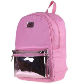 Kaukko K1345 Bright Aynalı-Pembe Sırt Çantası