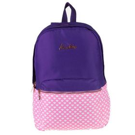 Kaukko K1362 Soft Stripe Mor Sırt Çantası