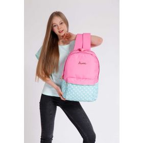 Kaukko K1363 Soft Stripe Pembe Sırt Çantası