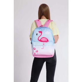 Kaukko K1395 Rainbow Flamingo Layer Sırt Çantası