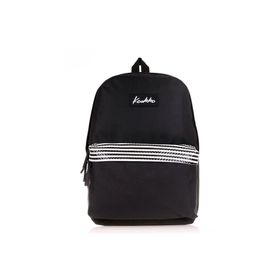 Kaukko K1420 Basic Colors Siyah Stripe Sırt Çantası