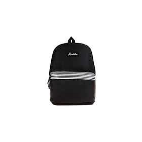 Kaukko K1420 Basic Colors Siyah Stripe Sırt Çantası