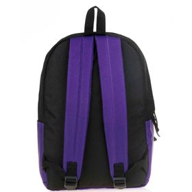 Kaukko K1423 Basic Duble Colors Mor Siyah Sırt Çantası