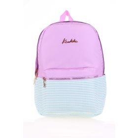 Kaukko K1493 Soft Floral Vıolet Bayan Sırt Çantası