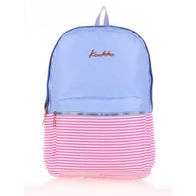 Kaukko K1494 Soft Floral Blue Bayan Sırt Çantası