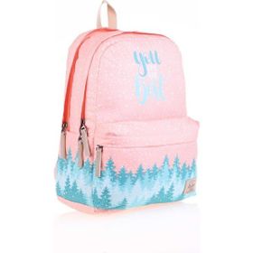 Kaukko K1495 Pembe Layer Sırt Çantası