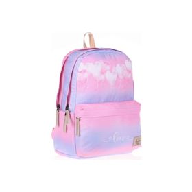 Kaukko K1503 Renkli Layer Rainbow Balloon Kız Çocuk Sırt Çantası
