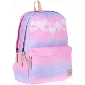 Kaukko K1503 Renkli Layer Rainbow Balloon Kız Çocuk Sırt Çantası