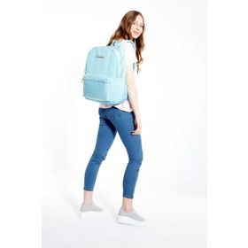 Kaukko K1515 Bright Kapitone Turkuaz Sırt Çantası