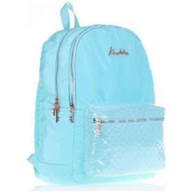 Kaukko K1515 Bright Turkuaz Kapitone Okul Çantası