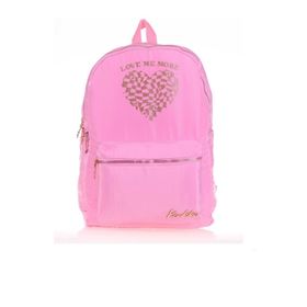 Kaukko K1548 Pembe Print Kız Çocuk Sırt Çantası