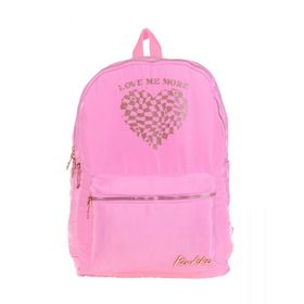 Kaukko K1548 Pembe Print Kız Çocuk Sırt Çantası