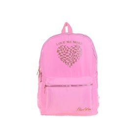 Kaukko K1548 Pembe Print Kız Çocuk Sırt Çantası