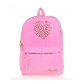 Kaukko K1548 Pembe Print Kız Çocuk Sırt Çantası