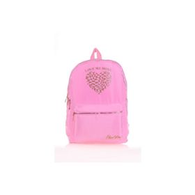 Kaukko K1548 Pembe Print Kız Çocuk Sırt Çantası