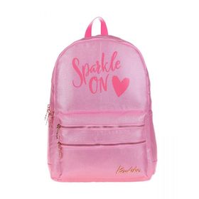 Kaukko K1564 Pembe Sparkle Sırt Çantası