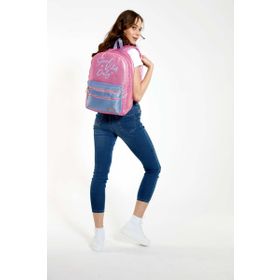 Kaukko K1567 Sparkle Duble Pembe Sırt Çantası