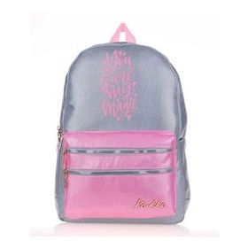 Kaukko K1569 Sparkle Duble Gri Sırt Çantası