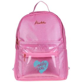 Kaukko K1572 Magical Transparent Pembe Sırt Çantası