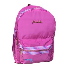Kaukko K1581 Magic Gloss Pembe Sırt Çantası