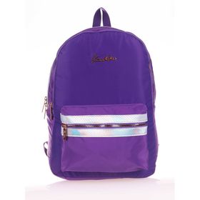 Kaukko K1583 Magic Gloss Mor Sırt Çantası