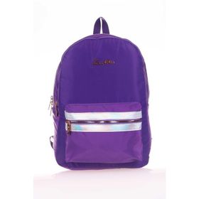 Kaukko K1583 Magic Gloss Mor Sırt Çantası