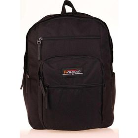 Kaukko K1599 Siyah Full Pocket Okul Sırt Çantası