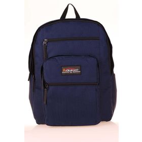 Kaukko K1601 Lacivert Full Pocket Okul Sırt Çantası