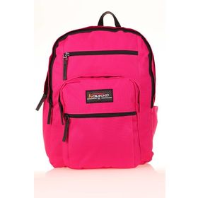 Kaukko K1604 Koyu Pembe Full Pocket Okul Sırt Çantası
