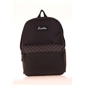 Kaukko K1630 Füme Check Basic Colors Okul Sırt Çantası