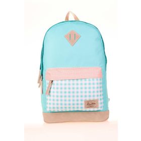 Kaukko K1645 Plaid Mint Wichlight Sırt Çantası
